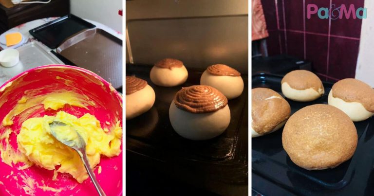 Senangnya Buat Mexican Bun Ala Roti Boy Ni, Topping Rangup Padu Sama Macam Kedai!