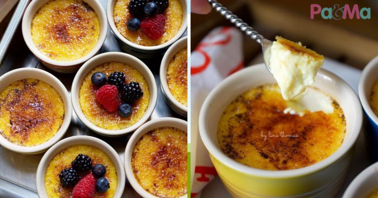 Layan Moreh Dengan Creme Brulee Ala Kayangan, Senang Sangat Nak Buat Ni!