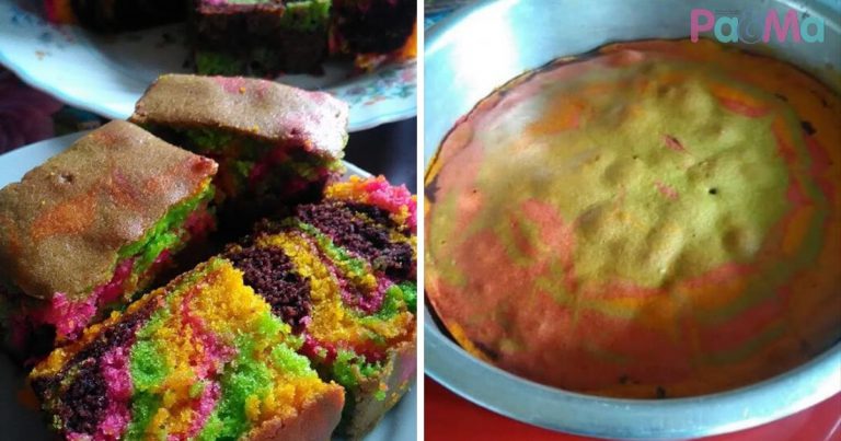 Kek Marjerin Terlajak Senang, Wangi & Gebu, Guna Sukatan Cawan Je!