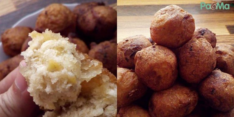 Rahsia Cekodok Pisang Rangup Di Luar & Lembut Di Dalam, Perap Adunan Selama 30 Minit