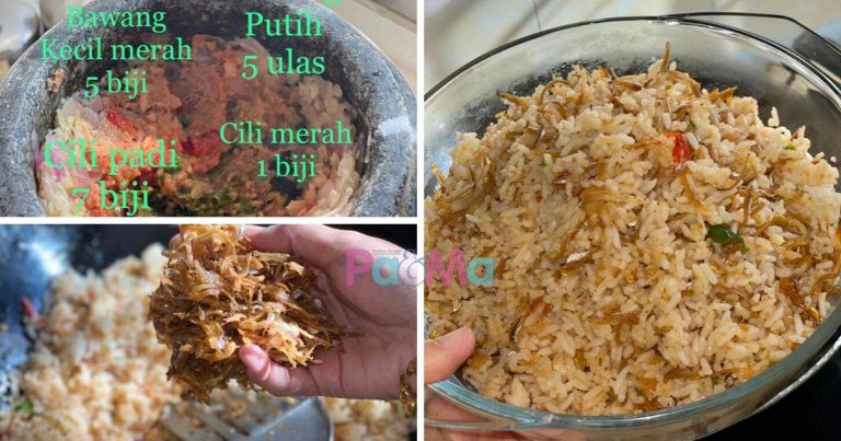 Nasi Goreng Kampung, Resipi Mudah Bikin Terliur. Rasa Macam Opah Yang Masakkan!
