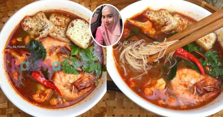 Bihun Tomyam Piawww, Kuah Pekat Menyelerakan. Rupanya Tambahkan Bahan Rahsia Ni Je!