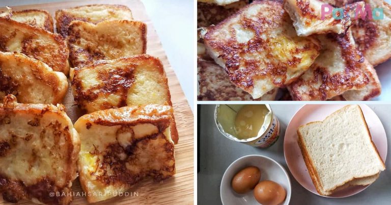 Roti Telur Berhantu Buat Anak Makan Tak Berhenti, Sedap Sangat!