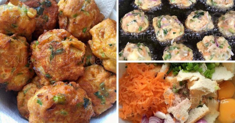 Roti Tamat Tempoh Jangan Dibuang, Buat Cucur Roti. Berebut Anak Makan!