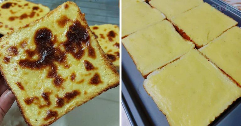 Serius Sedap Roti Burnt Cheese Topping Ni! Senang Nak Buat, Anak Makan Tak Cukup Satu!