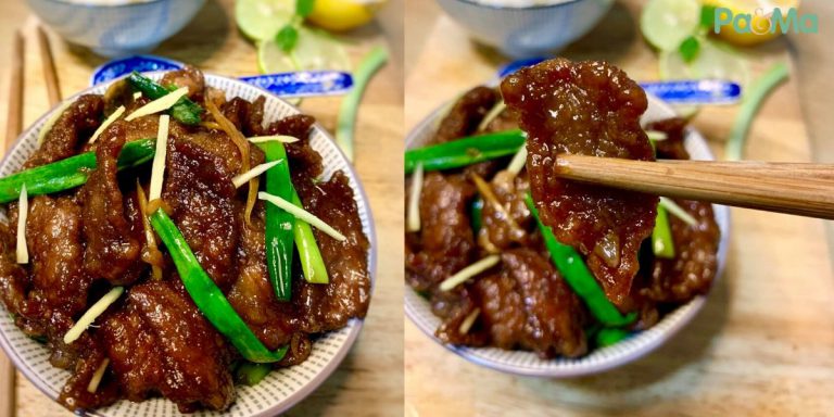 Daging Mongolia Rangup Dicampur Rasa Masin Manis Sos Dia Memang Fuhh! Semua Bahan Ada Di Dapur
