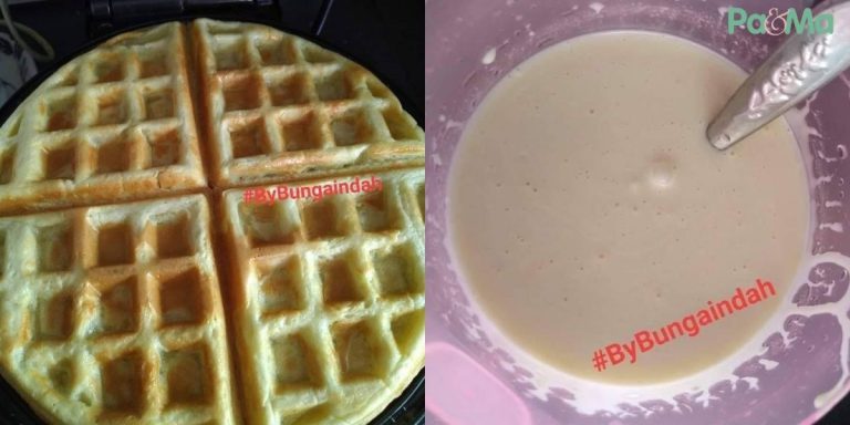 Resipi Waffle Yang Sedap Macam Dekat Kedai. Rangup Diluar, Lembut Didalam Jadi Kegemaran Anak-Anak