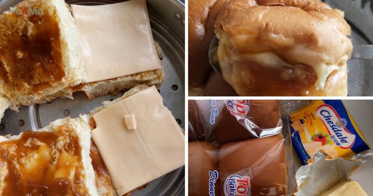 Roti Kukus Cheese Leleh, Buat Sarapan Atau Minum Petang Dengan Anak. Guna Bahan Mudah Je, Rasa Terbaik!