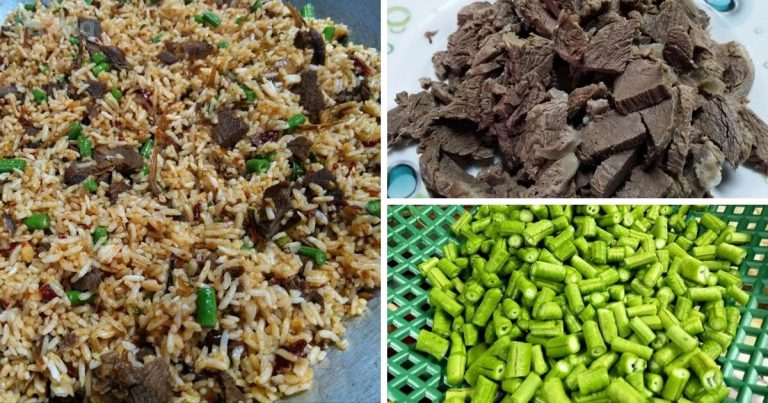 Nasi Goreng Daging Marvelous! Mudah Nak Buat Guna Daging Korban Buat Bekal Dalam Perjalanan. Kenyang Satu Keluarga!