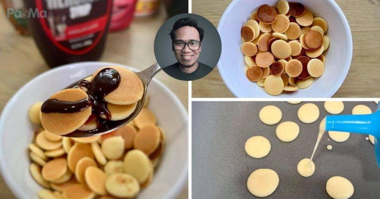 Bosan Makan Bijirin Sama? Resepi Cereal Pancake Mudah & Sedap Boleh Jadi Penganti. Paling Win Superdaddy Yang Buatkan!