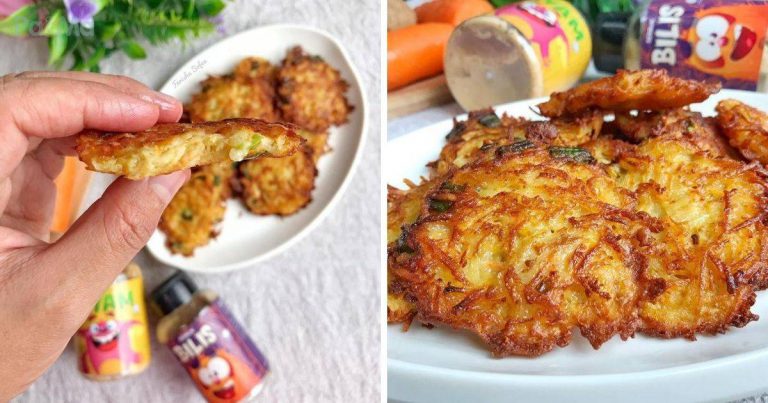 Resepi Potato Fritters Rangup Dan Sedap, Kudapan Buat Si Kecil Mama. Mudah Je Nak Buat Rasa Memang Awesome!