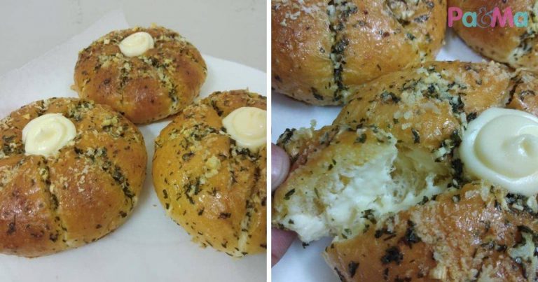 Korean Cream Cheese Garlic Bread Paling Senang & Awesome, Anak Cornfirm Berebut!
