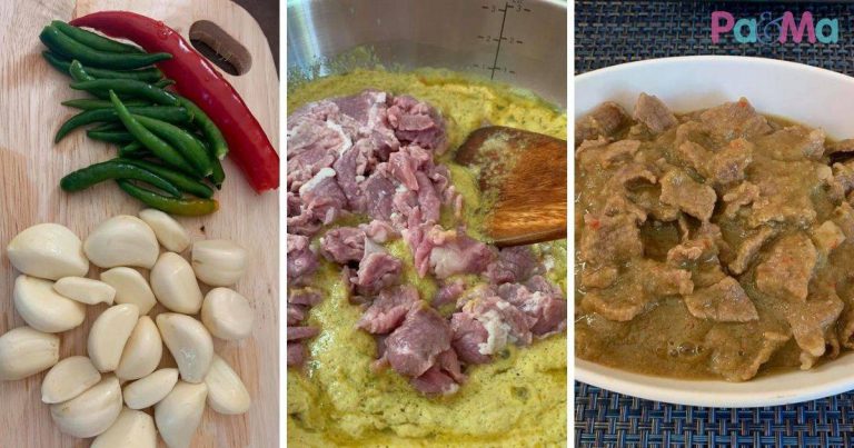 3 Bahan Menyengat, Simple & Sedap, Daging Bawang Putih Resipi Bangkok Untuk Famili