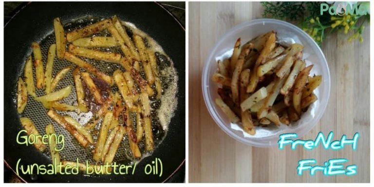Tak Perlu Beli, Buat Je Sendiri French Fries Untuk Bayi. 2 Biji Kentang Boleh Makan 4 Kali