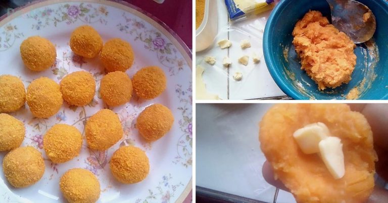 Anak Tak Suka Makan Nasi, Mama Boleh Cuba Resipi Bebola Keledek Keju. Mudah Nak Buat Rasa Pun Sedap!