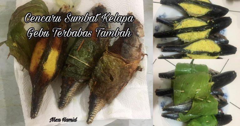 Asyik Makan Ayam Je, Ikan Cencaru Sumbat Kelapa Gerenti Licin Anak Makan Nasi!