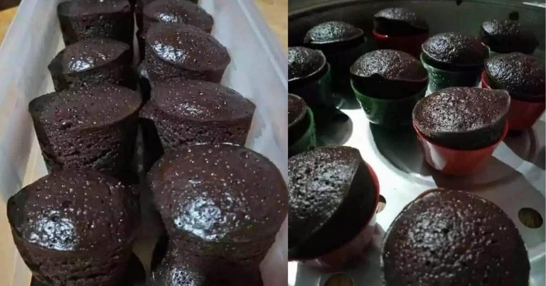Apam Coklat Lembut, Hanya Blend Je. Sekali Buat Dapat 48 Biji. Berbaloi Sangat!