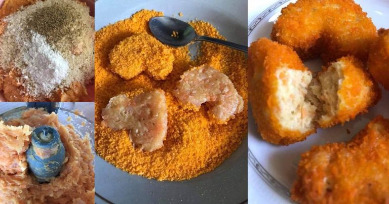 Homemade Nuget Ayam Tanpa MSG & Pengawet. Pilihan Sihat Untuk Anak!