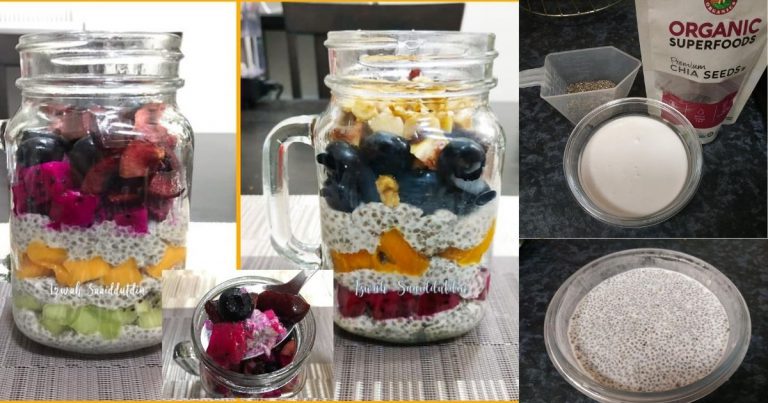 Puding Chia Seed Untuk Mama Nak Diet & Sihat. Mudah Buat, Kenyang Pun Lama! 