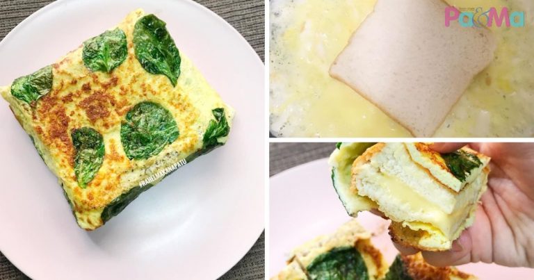 Lagi Suka Roti Dari Nasi, Buatkan Roti Bungkus Telur Cheese Bayam Ni, Kenyang!