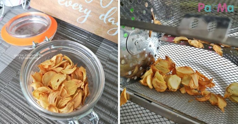 Garlic Crunchy Menu Pantang Penambah Rasa, Guna Air Fryer 5 Minit Siap, Rangup!