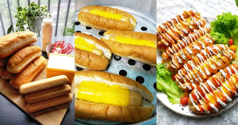 Roti Sosej Cheese Kukus Sempoi! Sekali Anak Makan, Tak Cukup Satu