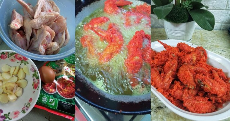 Ayam Goreng Ranggup Favourite Anak. Guna Serbuk Kari & Tepung Jagung. Mantap!