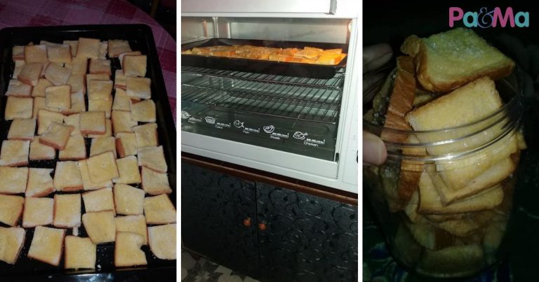 Roti Terbiar Sampai Nak Expired, Cepat-Cepat Buatkan Biskut Kering Marjerin Ni, Sedap!