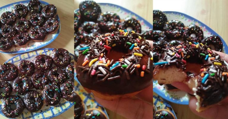 Donut Kampung Gebu Favourite Anak. Buat Sendiri Puas Makan, Senang Sangat!