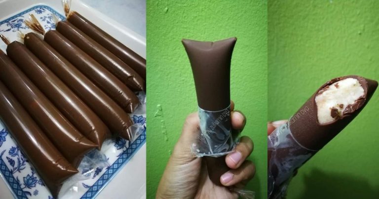 Resipi Aiskrim Vanilla Magnum Homemade. Makan Sejuk, Terasa Nikmat Coklatnya!