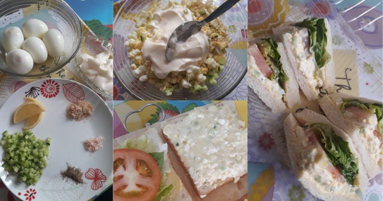 Sandwich Telur Mayo Special. Makan Banyak Pun Tak Muak. Gerenti Sedap! 