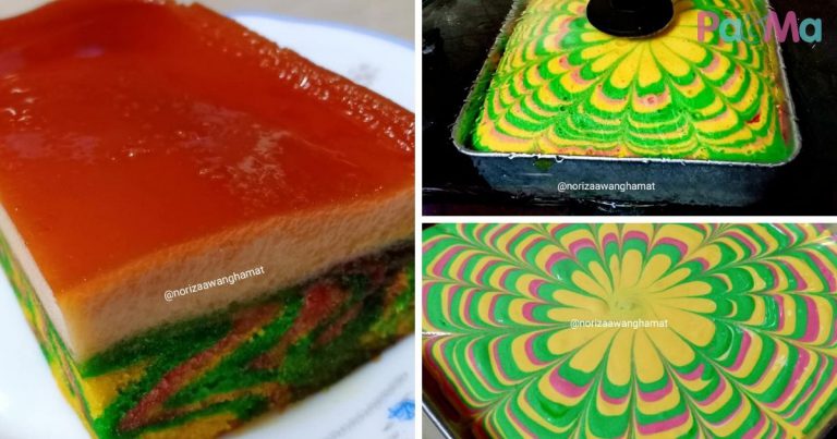 Suapan Ke Mulut Tak Cukup Sepotong, Sedapnya Kek Apam Caramel Ni, Padu!