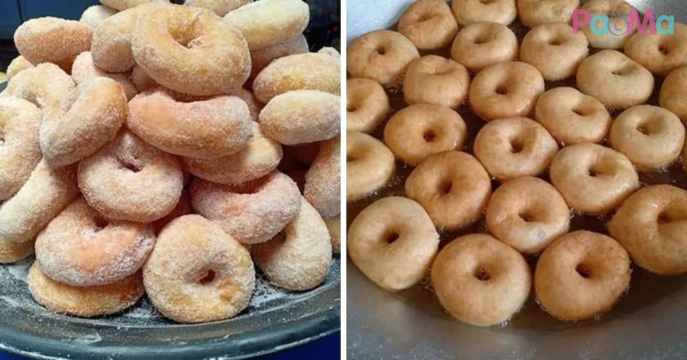 Resipi Donat Kampung Gebu Gebas, Paling Mudah & Ringkas, 6 Bahan Saja!