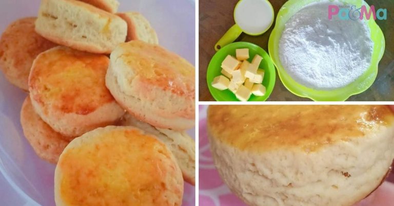 Beli RM4 Sebiji, Buat Sendiri Scone Simple 3 Bahan Ni, Lagi Puas Makan!