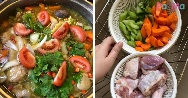 Dapat Perkongsian Lebih 60K, Resipi Sup Ayam Thai Ni Memang Power & Sedap!