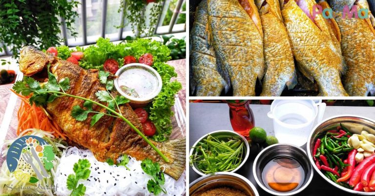 Siakap Miang Pla Pou Dengan Sos Thai Padu, Pedas & Sedap, Buat Makin Berselera!