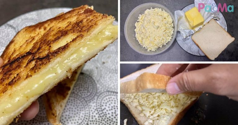 Resipi Mozarella Sandwich Toast, Menu Ekspress Jimat Masa Ibu, 3 Bahan Je!