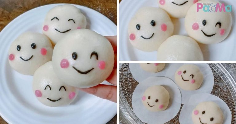 Anak Susah Nak Makan, Cuba Buatkan Pau Gebu Comel Ni, Confirm Suka!