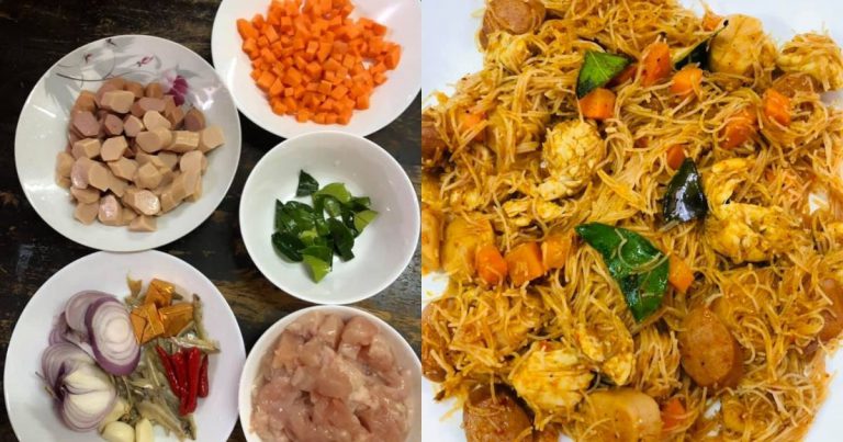 Bihun Goreng Tomyam Sempoi. Aroma Wangi Daun Limau Purut Bangkitkan Selera!