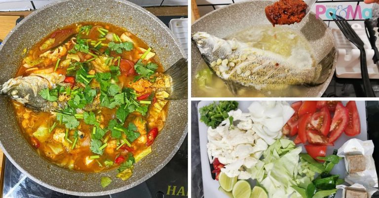 Resipi Siakap Tom Yam, Padu Habis Macam Restoran Thai, Sedapnya!