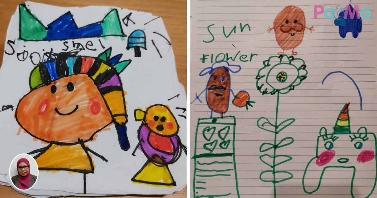 Melukis Altenatif Main Gajet, Bantu Otak Anak Aktif Bila Bereksperimen Dengan Garisan & Warna!