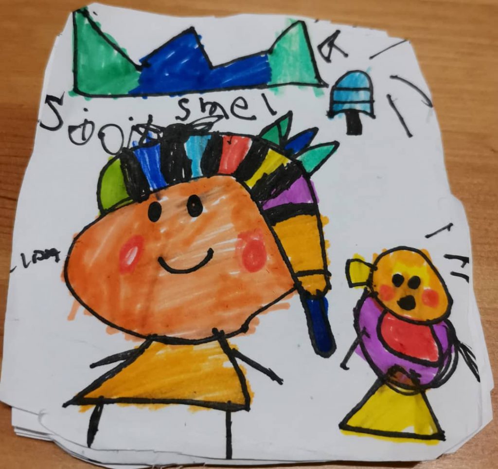 Melukis Altenatif Main Gajet, Bantu Otak Anak Aktif Bila Bereksperimen Dengan Garisan & Warna!