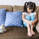 Little girl has problems with home alone
