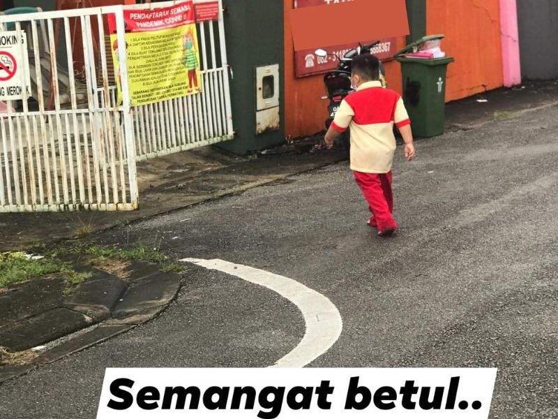 “Mana Makanan Cikgu?” Kawan Menangis Takut Sekolah, Dia Relaks Tanya Makanan Sedap  