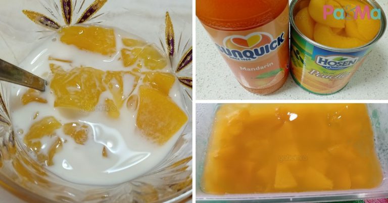 Agar-Agar Sedut Oren Sunquick & Pic, Resipi ‘Rare’ Tapi Sedap, Nikmatnya Lain Macam Makan Waktu Sejuk!