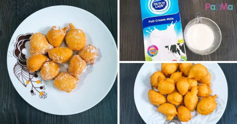 Resipi Donat Ekspress 2 Bahan Saja, Tak Sampai 5 Minit Dah Siap, Mudahnya!