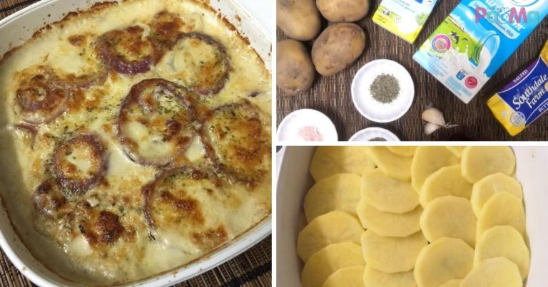 Resepi Potato Au Gratin, Menu Mudah, Simple Nak Buat & Teramat Sedap!