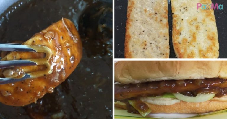 Resipi Burger Prosperity Ala McD, Buat Sendiri Lagi Puas Anak Makan!
