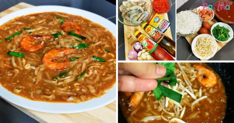Resipi Char Kue Tiaw Kuah Padu, Pekat & Likat, Masak 3 Minit Je Dah Siap, Sedapnya!
