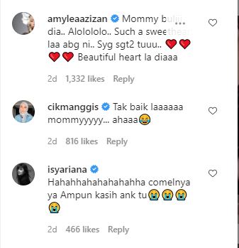 "Sedih Tak Boleh Tolong Mommy" Gelagat Anak Amyra Rosli Menangis Teresak-Esak Bantu Mommy Buat Warganet Hiba! 20 “Sedih Tak Boleh Tolong Mommy” Gelagat Anak Amyra Rosli Menangis Teresak-Esak Bantu Mommy Buat Warganet Hiba!